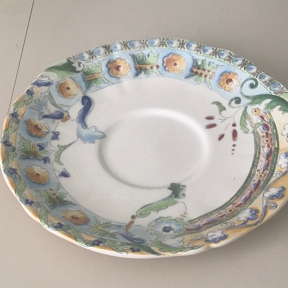 COPY - COPY - Vintage Gien French China 4 Cups and 4 Saucers/ Tea Set - Picture 7 of 8